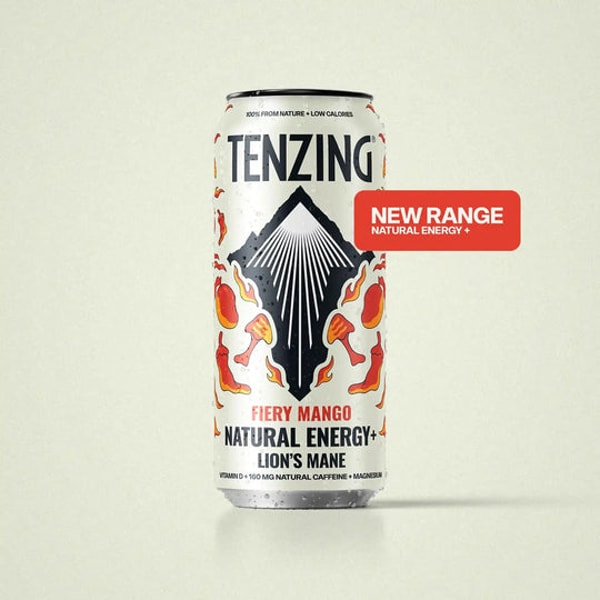 TENZING Natural Energy Fiery Mango + Lion's Mane Review