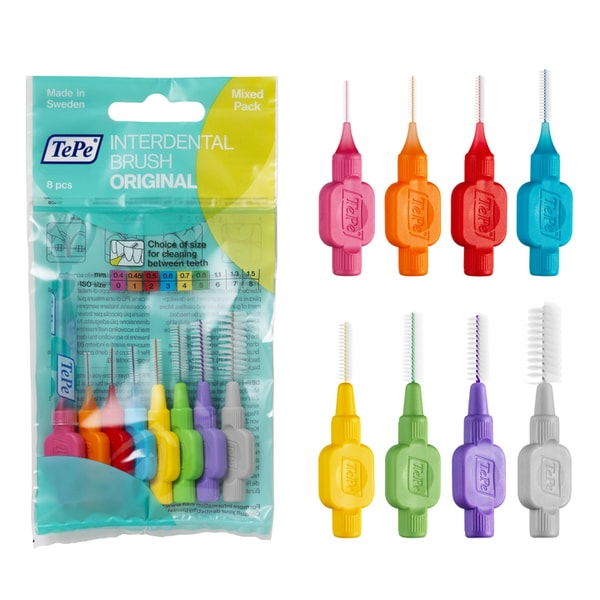 TePe Original Interdental Brushes Mixed Pack Reviews