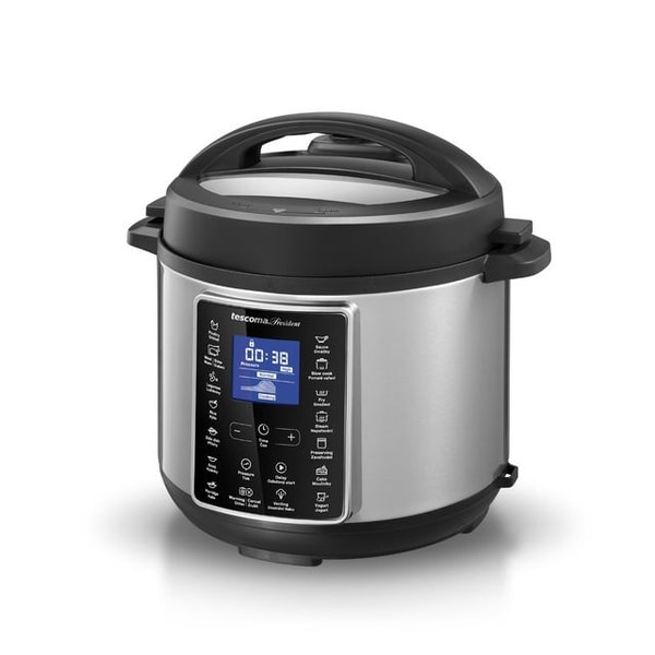TESCOMA Elektrick&yacute; tlakov&yacute; hrniec PRESIDENT 5,5 l multifunkčn&yacute; Recenzia