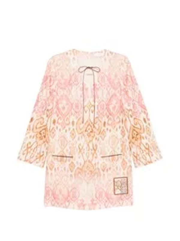 Tessabit Zimmermann Aster linen mini dress Review