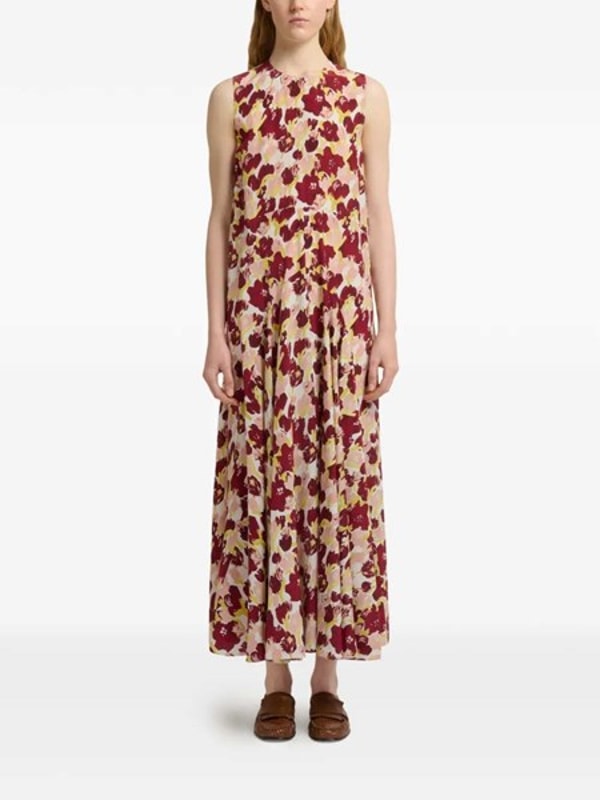 The Apartment Marni Pleated Floral Dress Review