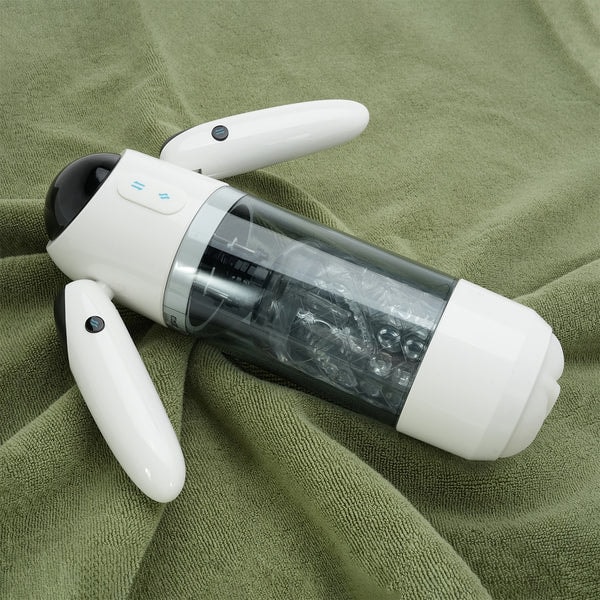 The Bad Peach Vava Robot Telescopic Vibrating Male Masturbator Review