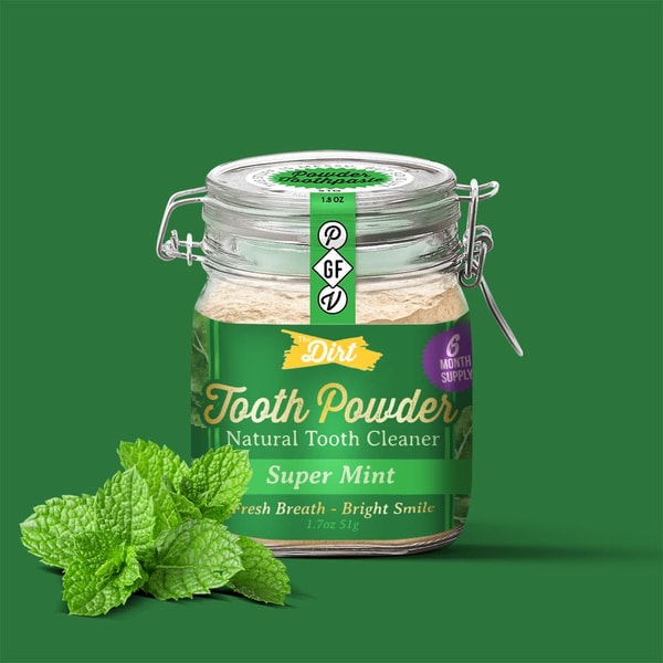The Dirt Oral Care Remineralizing Tooth Powder Review