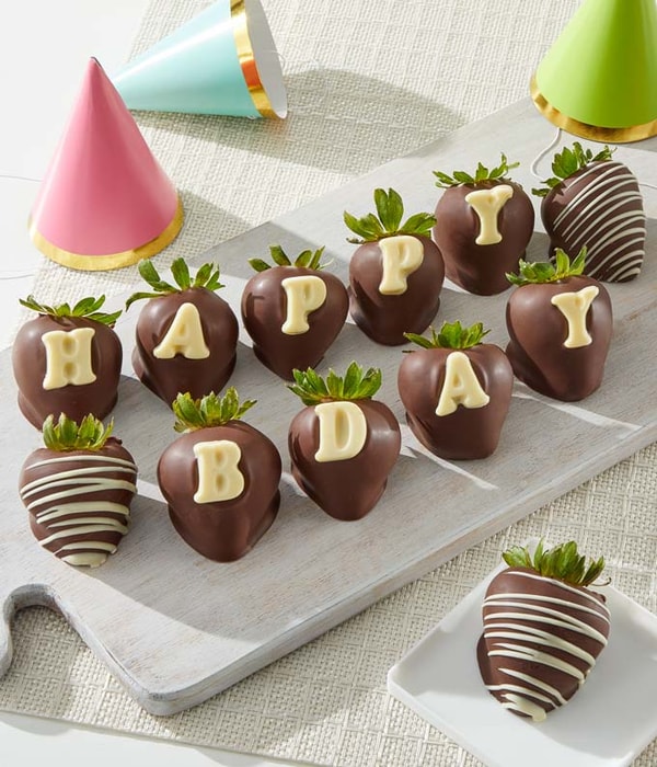 The Gift Basket Store BIRTHDAY Chocolate Covered Strawberries Review
