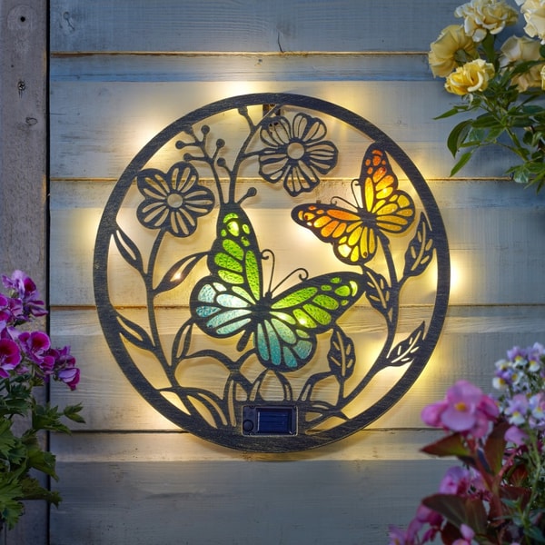 The Glow Company Solar Butterfly Garden Disc Review