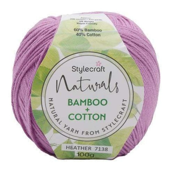 The Great British Yarn Company Stylecraft Naturals Bamboo & Cotton DK Reviews