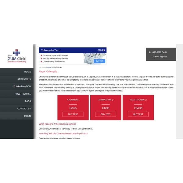 The GUM Clinic Chlamydia Test Review