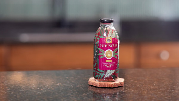 The Hemp Division Hibiscus Bottled Iced Tea Reviews
