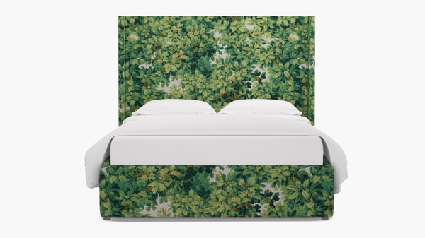 The Inside Modern Wingback Platform Bed Reviews