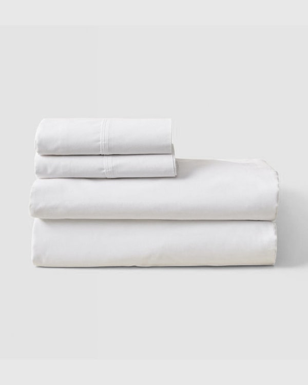 The Linen Company 100% Cotton Percale Sheet Set Review