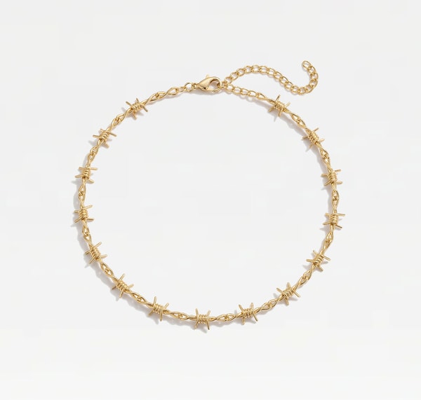 The M Jewelers The Barb Wire Choker Review