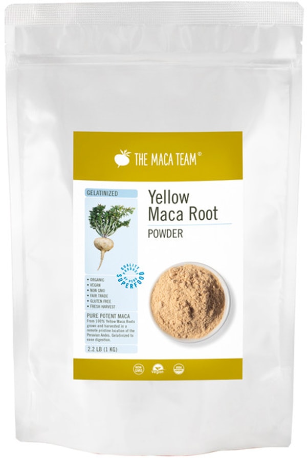 The Maca Team Organic Gelatinized Yellow Maca Powder Review
