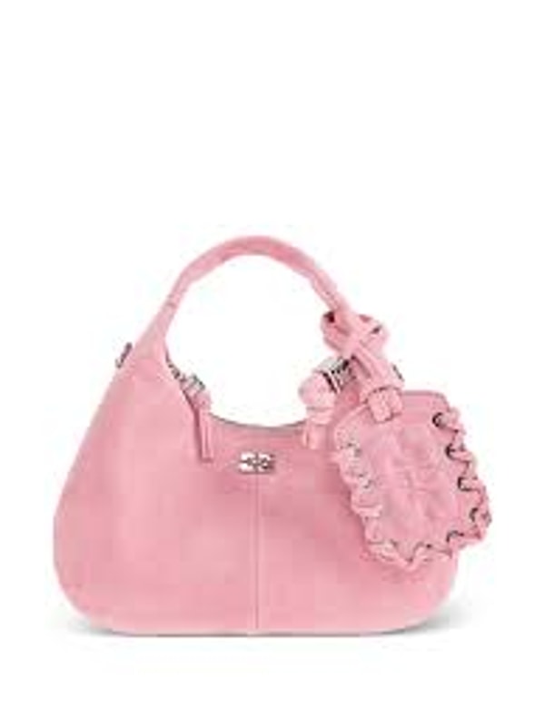The Mint Company Ganni Hobo Mini Suede rese&ntilde;a