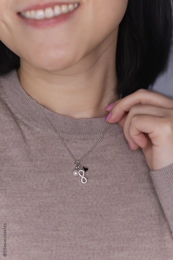 The Mira Shoppe Amara Necklace Sterling Silver Review