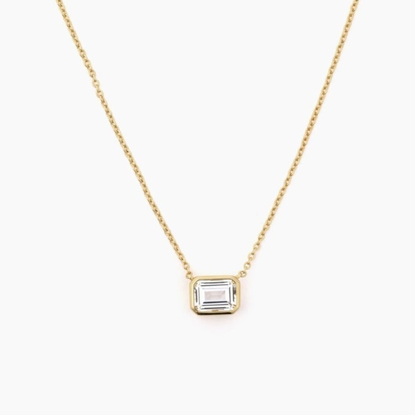 Iris Emerald Bezel Necklace Review
