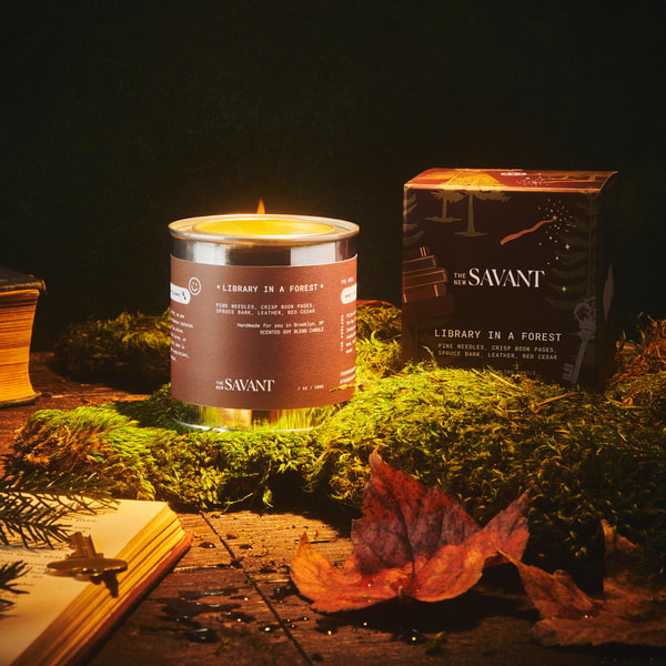 Library in a Forest Candle Review