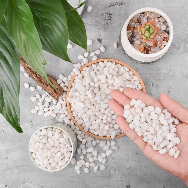 The Next Gardener White Polished Pebbles Review