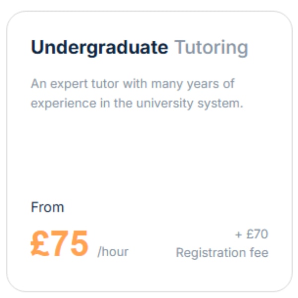 The Profs Tutors Undergraduate Tutoring Review