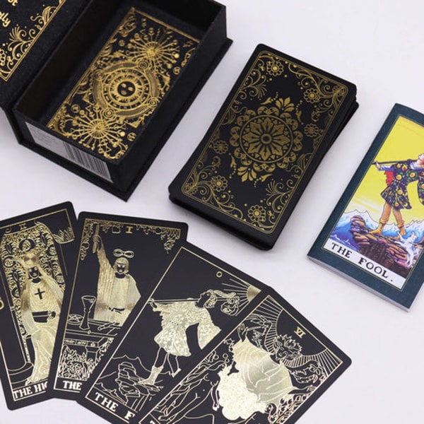The Psychic Tree Gold Foil Tarot Set Review
