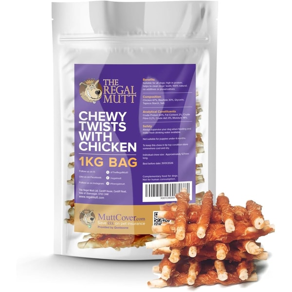 The Regal Mutt Chewy Twists with Chicken Review