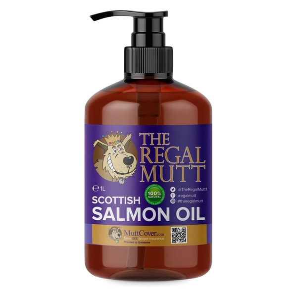 The Regal Mutt Salmon Oil - 1 Litre Bottle (with Pump) Review