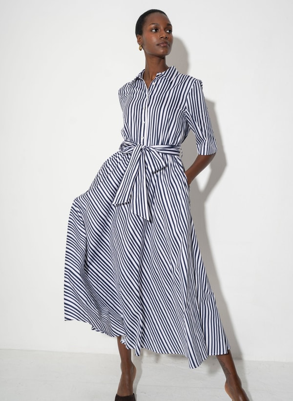 The Shirt Company Le Marais Relaxed Fit Midi Shirt Dress Review