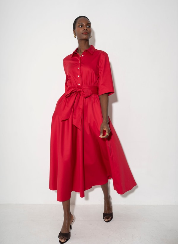The Shirt Company Le Marais Relaxed Fit Midi Shirt Dress Review