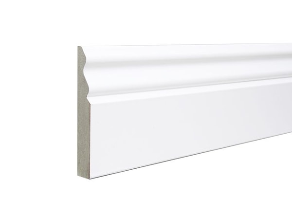 The Skirting Board Shop Ogee Matt White Fully Finished Skirting Reviews