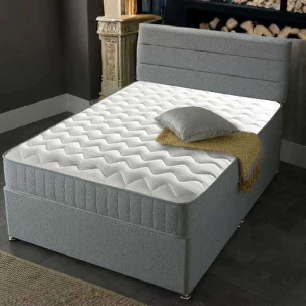 The Sleep People Castle Grey Quilted Memory Foam Hybrid Mattress Reviews
