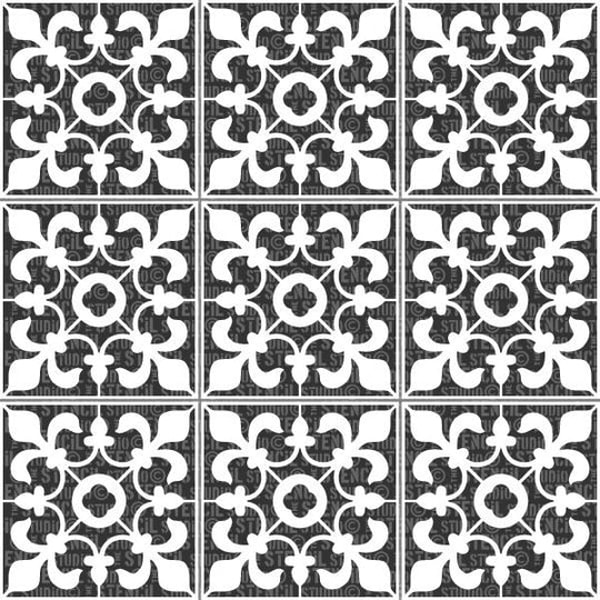 The Stencil Studio Kingscote Tile Stencil Review