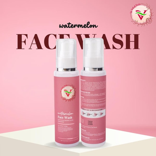 The Velvet Veils Watermelon Face Wash समीक्षा