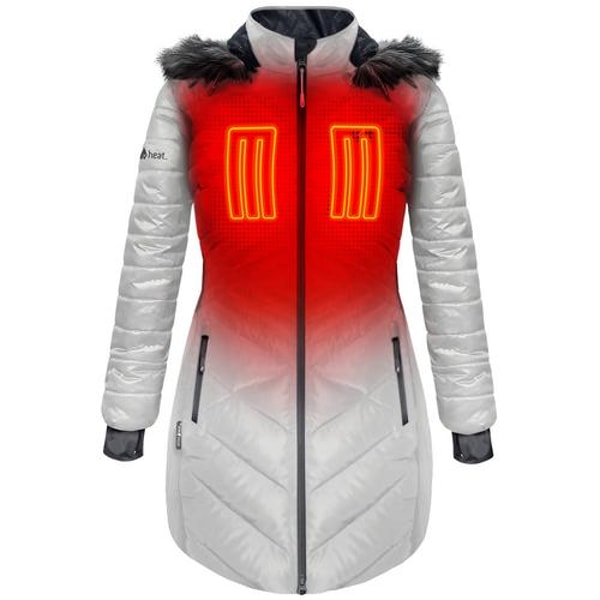 The Warming Store ActionHeat 5V Women's Heated Long Puffer Jacket W/ Hood Reviews