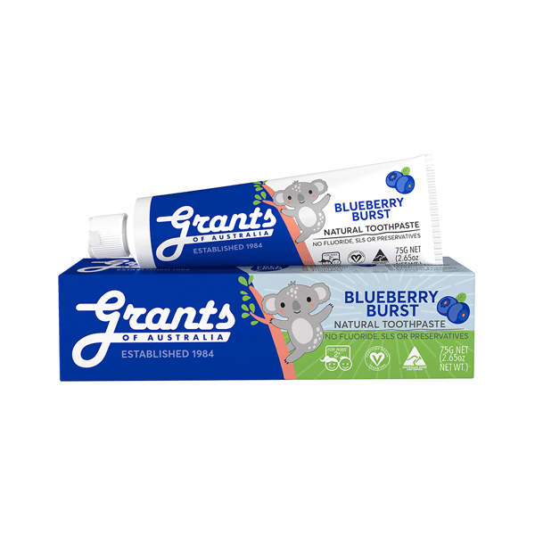 The Well Store Grants - Kids Natural Toothpaste - Blueberry Burst (75g) Review