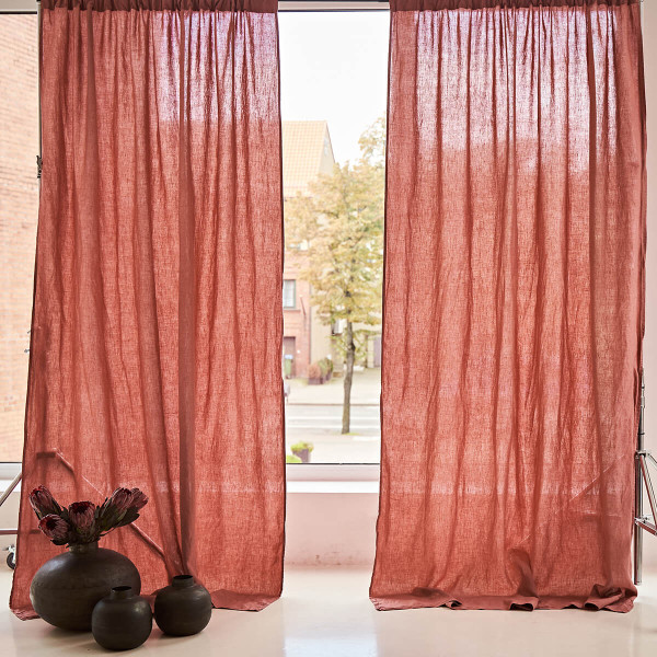 The Wrinkles Shop Rod Pocket Linen Curtain Panel Review