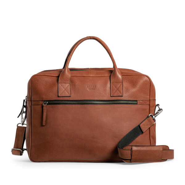 THEBAGSTORE.nl Still Nordic StillClean Brief 2 Room 15&Prime; Laptoptas Cognac Beoordeling