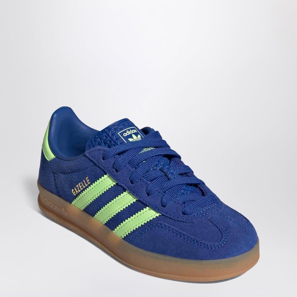 adidas Originals Gazelle Sneakers in Royal Blue/Green Spark Review