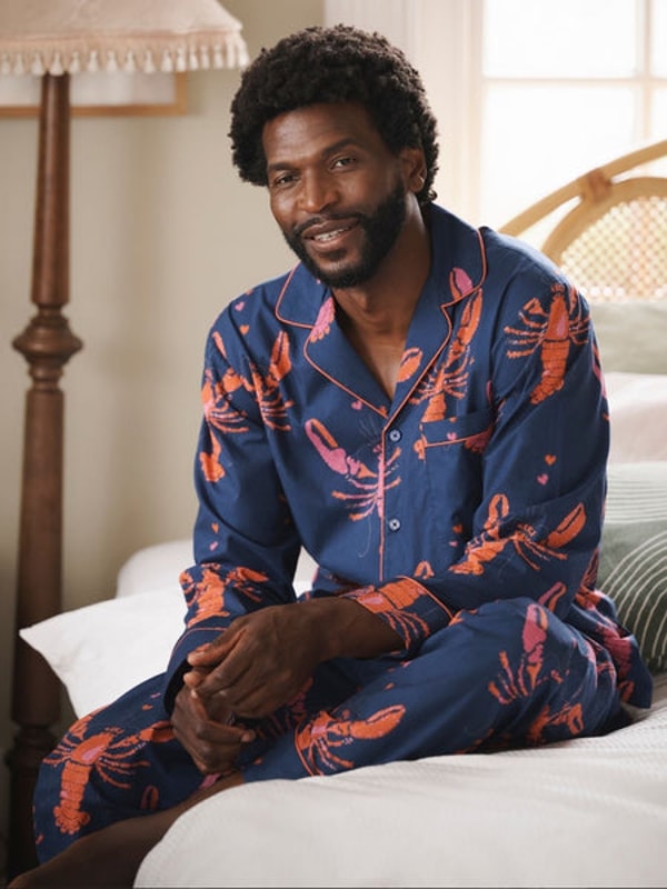 Their Nibs Navy Lobster Pyjama Set Review