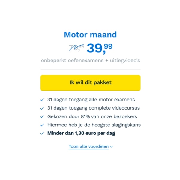 Theorie.nl Auto maand Beoordeling
