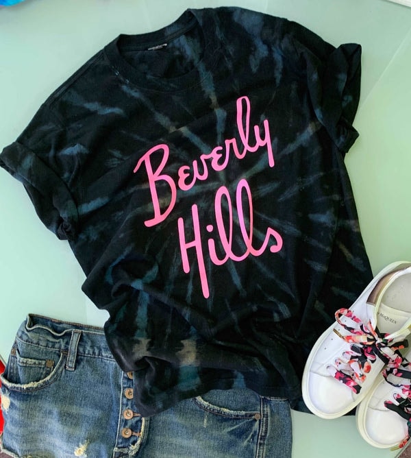 ThePopStyle Beverly Hills Tie Dye Shirt Review