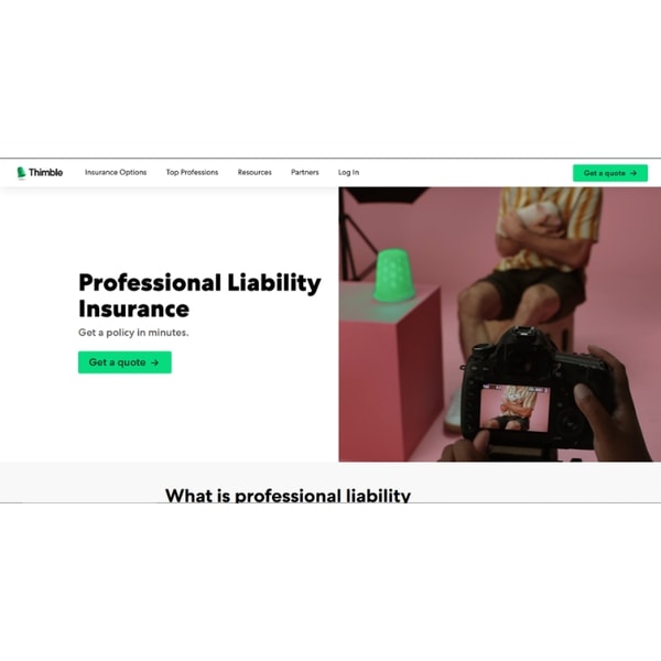 Thimble Insurance Professional Liability Insurance Review