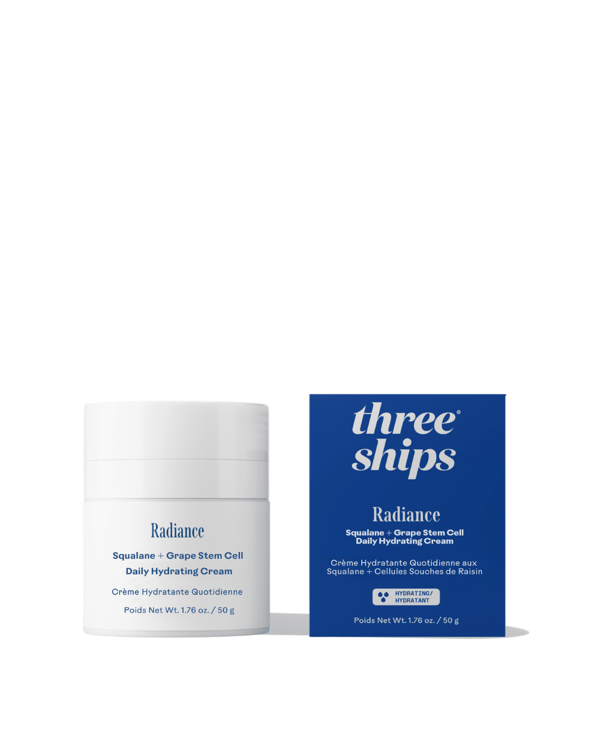 Three Ships Beauty Radiance Grape Stem Cell + Squalane Ultra-Hydrating Cream Review