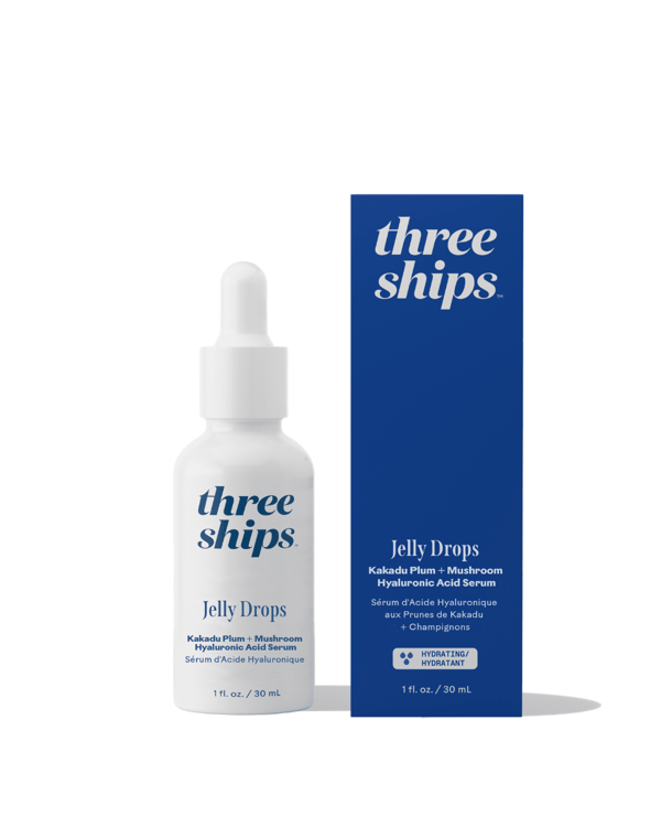 Three Ships Beauty Jelly Drops Kakadu Plum + Mushroom Hyaluronic Acid Serum Review