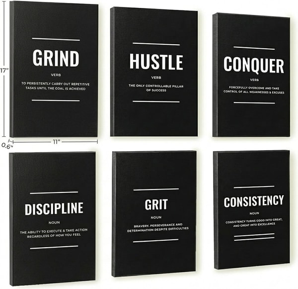 Throwback Traits Motivational Canvas Wall Art Review