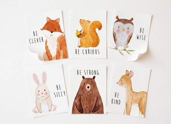 Throwback Traits Baby Nursery Wall Art Review