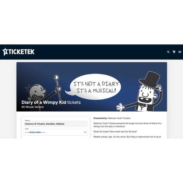 Ticketek Diary of a Wimpy Kid Review