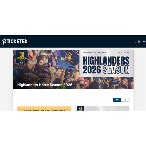 Ticketek Highlanders Home Season 2026 Review