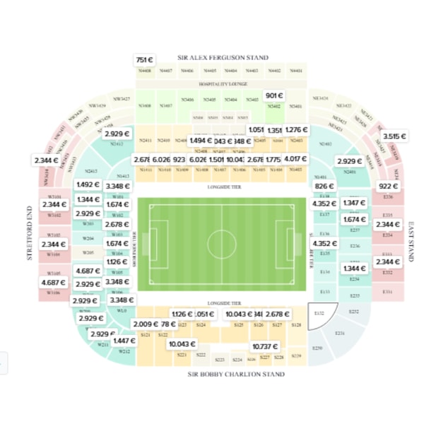 Ticombo Manchester United FC vs Liverpool FC Premier League tickets Bewertungen