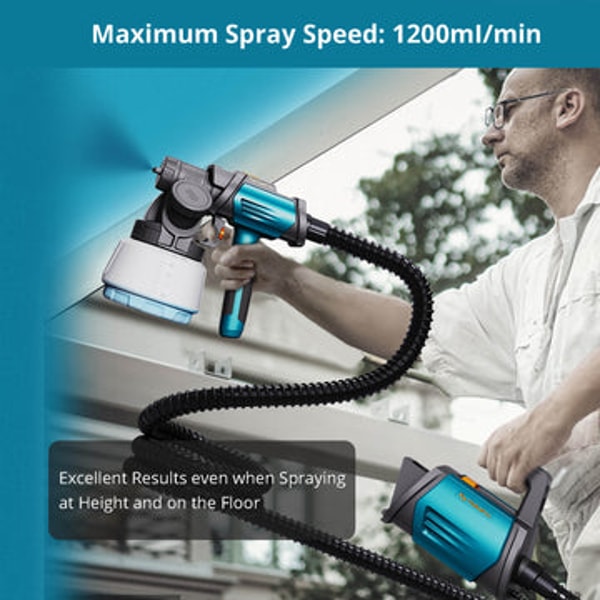 Tilswall Shark 800 HVLP Paint Sprayer Review