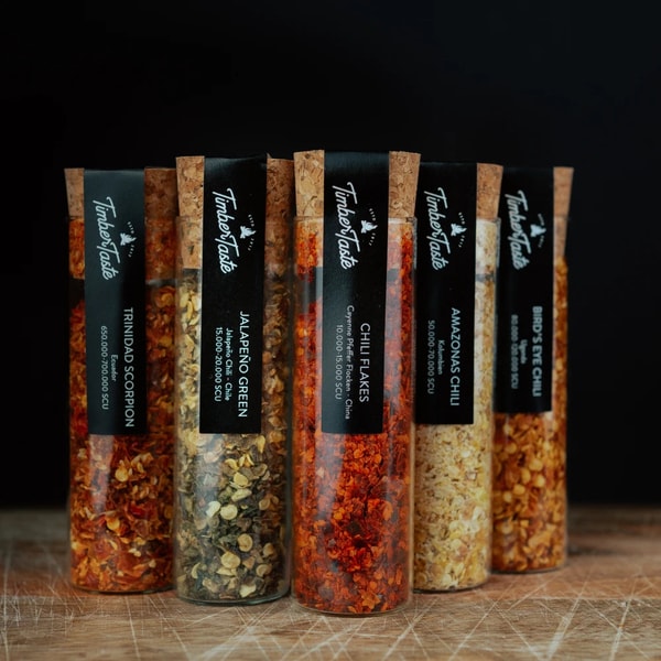 Timber Taste 5x Chili Geschenkset Bewertung