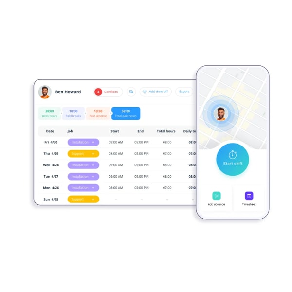 Connecteam Time Clock Reviews